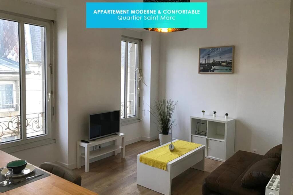 Gweladenn - Apprt Moderne Et Lumineux- Saint-Marc Apartamento Brest Exterior foto